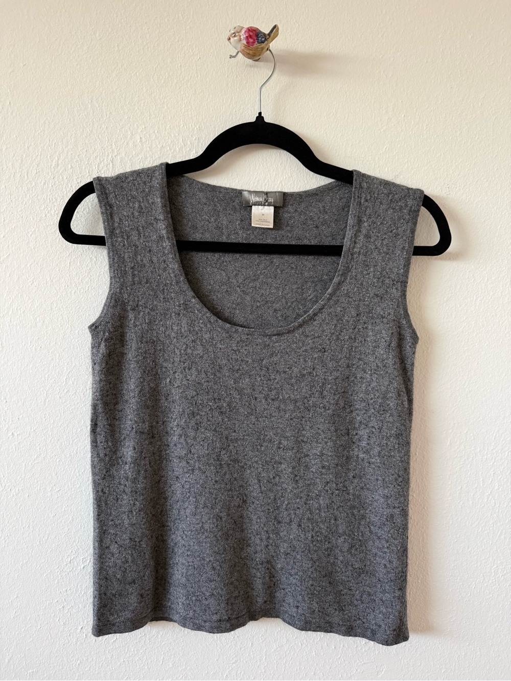 Neiman Marcus Silk Cashmere Tank